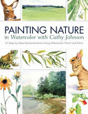 Painting_nature_in_watercolor_with_Cathy_Johnson